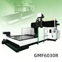 Centre d'usinage CNC à portique GMF6030R – Machine de découpe de métaux robuste avec broche à cylindre encastré