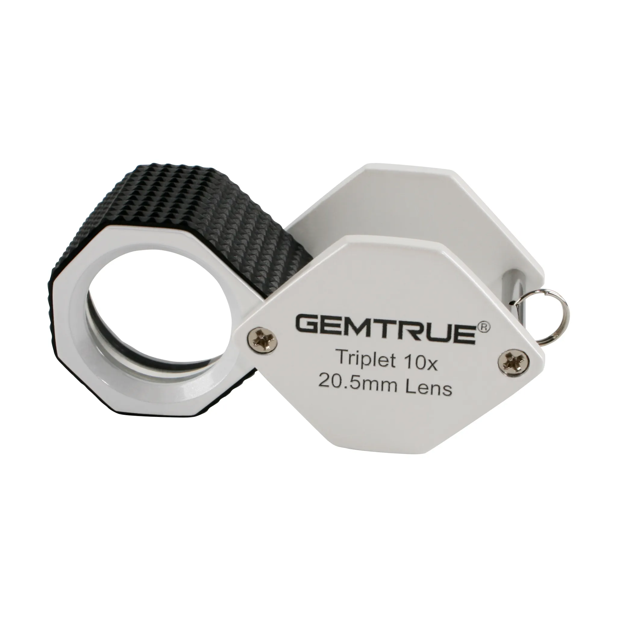 DK18004 DiKaiTools GemTrue Brand 10X 20.5Mm gemma diamante Triplet Eye Loupe con impugnatura in gomma