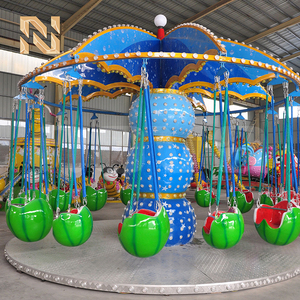 Nova Rides <span class=keywords><strong>Silla</strong></span> Voladora de Acero y Fibra de Vidrio, 16 Asientos, Columpio Eléctrico para Parque de Atracciones Infantil - Product Image 5