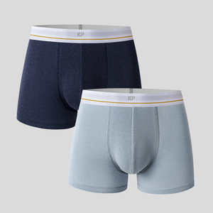 Customized High-elasticity Waistband Men's Underwear Lylocell Linen Men's <strong>Boxers</strong> Briefs Non-ride-up <strong>Boxers</strong> Shorts - Product Image 2