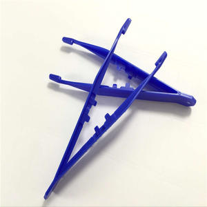 Pinzas para Cejas Ecológicas de Plástico con Punta Puntiaguda de 11 cm, Material ABS para el Cuidado de la Belleza - Product Image 2