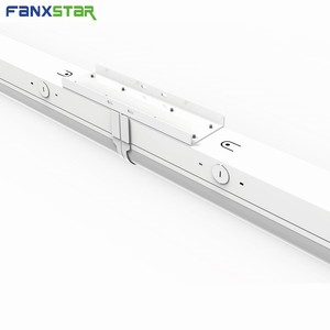 8ft khung tuyến tính ánh sáng 80 Wát tri-cct Điều chỉnh led 600 mét Batten tuyến tính phụ kiện Alu + PC Đèn trần B2 nhà máy có thể kết nối - Product Image 3