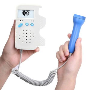 Monitor <span class=keywords><strong>Fetal</strong></span> Doppler Portátil a Buen Precio, Detector Digital de Latidos del Corazón del Bebé, Monitorización de la Frecuencia Cardíaca <span class=keywords><strong>Fetal</strong></span>, Uso Prenatal en el Hogar - Product Image 3