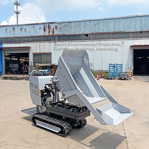 Small Lifting Dump Truck Handling Farm Orchard Transport Dump Truck Hydraulic Crawler Transporter - Product Image 4