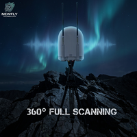 360 °   Détecteur de drones, portée de 10 km, système d'identification et de défense des drones pour la protection des actifs critiques