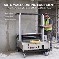 Machine automatique de projection de plâtre et de peinture pour murs, idéale pour la finition des surfaces murales - Vente en gros usine
