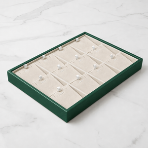 Fashion Green Jewelry Tray for Earring <b>Ring</b> Pendant <b>Necklace</b> Jewelry Free Combine Display Tray - Product Image 6