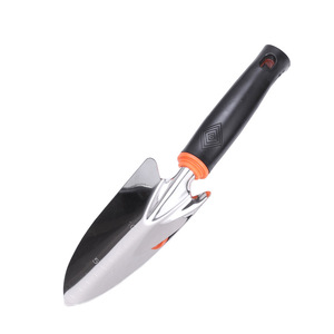 Green Smooth Stainless Steel <b>Garden</b> <b>Tools</b> <b>Set</b> Black Rubber Handle Lightweight For Home Flower Vegetable Planting - Product Image 4