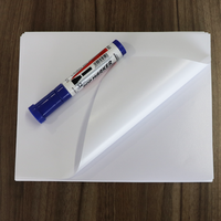 Papier autocollant en vinyle vierge imprimable de qualité supérieure, mat, imperméable, personnalisé, A3 A4, pour imprimante jet d'encre
