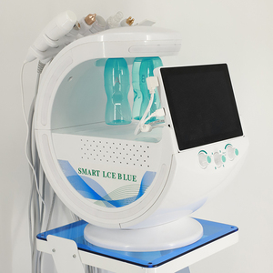 Máquina Facial Inteligente 7 en 1, Portátil, con Hidrodermoabrasión y Peeling Acuático, Color Azul Hielo - Product Image 5