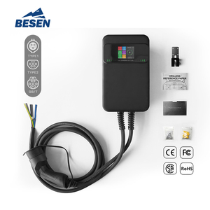Chargeur de Véhicule Électrique Certifié CE TUV 7 kW <span class=keywords><strong>Type</strong></span> 2 Marché Européen Station de Recharge Murale Domestique et Commerciale - Product Image 1