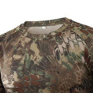 Camisa de Caza para Hombre, Manga Larga, Transpirable, 100% Poliéster, Diseño Sólido, Logotipo Personalizable - Product Image 3