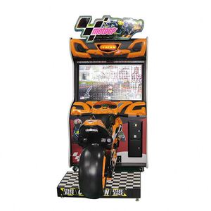 Machine de jeu de course de moto GP de 42 pouces pour enfants, grande taille, à monnayeur, simulation de course automobile - Product Image 4