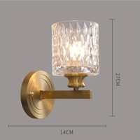 Applique murale d'intérieur rechargeable Applique murale d'intérieur en marbre pour la maison Lampe de chambre d'hôtel Lampe de marche LED encastrée Applique murale d'escalier
