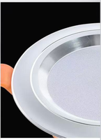 Spot LED encastré moderne en aluminium pour intérieur commercial, RGB, PIR, d'urgence, dimmable, 12V