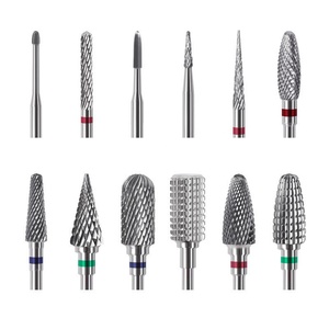 Tungsten Steel <b>Nail</b> Polishing Drill Polishing Machine <b>Nail</b> Removal Drill <b>Nail</b> Bits Set Factory Wholesale - Product Image 1