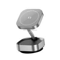 Hot F2 support de voiture à adsorption rotative Adsorption sous vide siège magnétique pliant rétractable pour siège de téléphone de Navigation