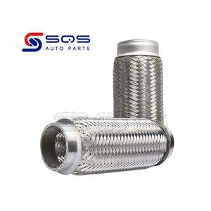 SQS de alta calidad, superventas, 57mm x 152mm, tubo Flexible trenzado automático, tubo Flexible de <span class=keywords><strong>escape</strong></span> de fuelle, junta flexible de <span class=keywords><strong>escape</strong></span> de <span class=keywords><strong>coche</strong></span> - Product Image 4