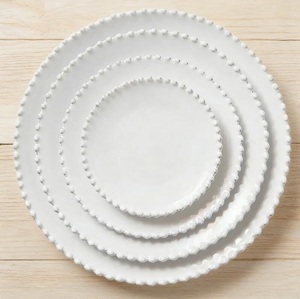 Ceramic Plate <b>Dinner</b> Tableware Eco-Friendly 6 8 10 Inch Bowl Coffee Mug Porcelain Dessert and Cake Plate Serving <b>Set</b> - Product Image 2