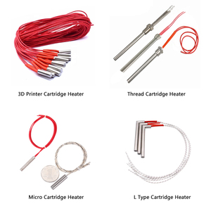 Tube chauffant électrique 220v Sus304, chauffage à cartouche haute densité 2000w pour chauffage industriel - Product Image 3