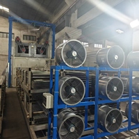 Four de vieillissement de type camion à 9 cadres Yizheng avec composants PLC, puissance 30KW, tension 380V, garantie 1 an