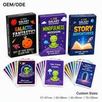 Jeu de cartes éducatif pour enfants personnalisé, écologique et durable, entraînement à la pensée logique intelligente, flashcards, communication sociale, famille