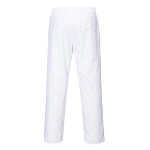 PORTWEST - 2208WHRXXL Pantalón panaderos blanco-EAN 5036108122141 CHEFS AND FOOD INDUSTRY WORKWEAR - Product Image 2