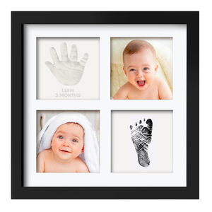 Bán buôn bé một tuổi chân in DIY Khung ảnh handmade Hollow khung gỗ cho pet tay và dấu chân kỷ niệm - Product Image 2