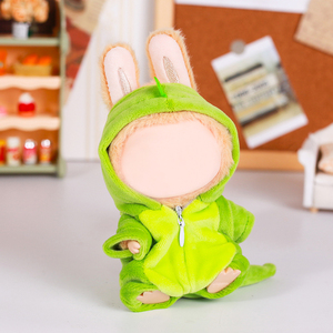 La BU BU 13cm búp bê Quần áo phụ kiện thiết lập 6-mảnh trang phục của khủng long và mũ Vetements de poupee En peluche ensemble - Product Image 4