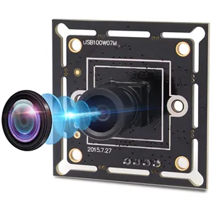 ELP 720P 미니 USB 카메라 CMOS OV9712 1280X720 카메라 모듈 100 도 M7 렌즈