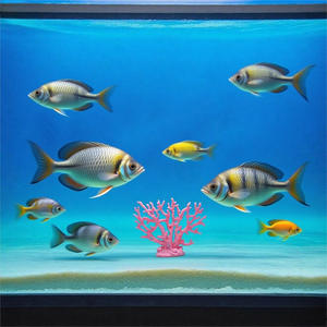 ของตกแต่งตู้<span class=keywords><strong>ปลา</strong></span>ซิลิโคนรูปเขากวางสีชมพู MHC เป็นมิตรกับสิ่งแวดล้อม ปลอดภัยและไม่เป็นพิษ - Product Image 3