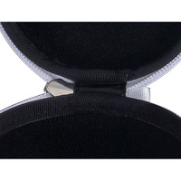 Sac de rangement pour montre imperméable et élégant, étui à fermeture éclair en EVA, pochette rigide portable, boîte compacte pour accessoires de bijoux