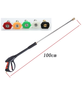 Pistolet de lavage de voiture, pulvérisateur d'eau de jardin, <span class=keywords><strong>lance</strong></span> à mousse de neige avec <span class=keywords><strong>tuyau</strong></span> haute pression - Product Image 2