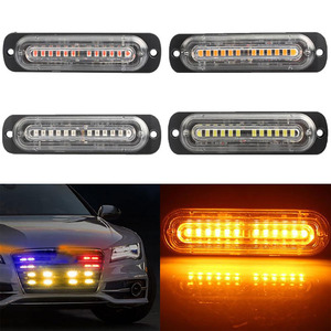 <b>Led</b> Taillights 12 <b>Leds</b> Aluminum Alloy White Yellow <b>Red</b> Blue For Truck Forklift Signal <b>Light</b> Retrofit Upgrade - Product Image 5