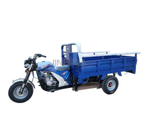 รถเทรลเลอร์สามล้อแบบมีมอเตอร์200cc ขนาด1.8*1.3กล่องขนส่งรถจักรยานยนต์แบบใช้แก๊สพร้อมรถขนดิน - Product Image 3