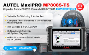 Maxidas Ds808 Mp808s-ts Maxi Mp808ts maxipro 808 TS gscan 2 digitronic เครื่องวิเคราะห์เครื่องยนต์อัตโนมัติสำหรับรถทุกคัน - Product Image 2