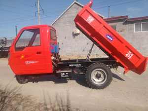 Tricycle à moteur diesel, cabine fermée, tricycle de 18 ch, tricycle de transport agricole pour chantier de construction - Product Image 4