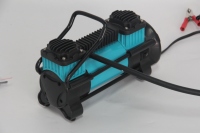 Nouveau gonfleur de pneu de voiture Portable Double cylindre pompe à air 150PSI 12V DC voiture allume-cigare prise compresseur d'air avec lumière LED