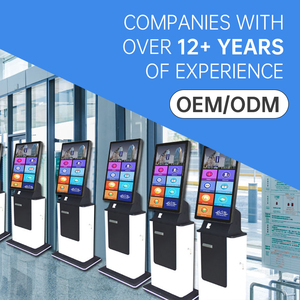 Knappe 27-Zoll-Touch-Geldautomaten Bar einzahlung Empfangen Sie den Münz austausch Self-Service-Bestellung Touchscreen-Informationen Zahlungs kioske - Product Image 4