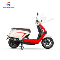 Scooter électrique vintage puissant de 1500 W, tension 60 V, vitesse maximale de 50 km/h, autonomie de 45 à 105 km, indicateur LED, grand siège