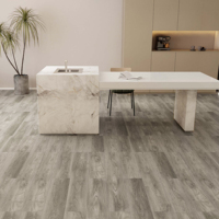 Losetas Adhesivas de Vinilo LVT con Sistema de Enclavamiento, Resistentes a los Arañazos, Duraderas e Impermeables, para Pisos de Oficinas, Hoteles y Edificios