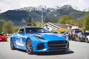 Kit de Carrocería de Fibra de Carbono Estilo SVR para F-Type, con Parachoques Mejorado, Faldones Laterales, Difusor, Alerón, Capó, Autoadhesivo, Nuevo - Product Image 4