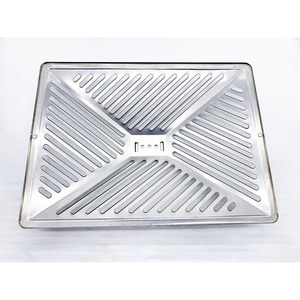Filtre de hotte de cuisine en acier inoxydable, couvercle anti-huile de 52 cm avec espacement des trous de 39 cm pour la ventilation de la cuisine - Product Image 2