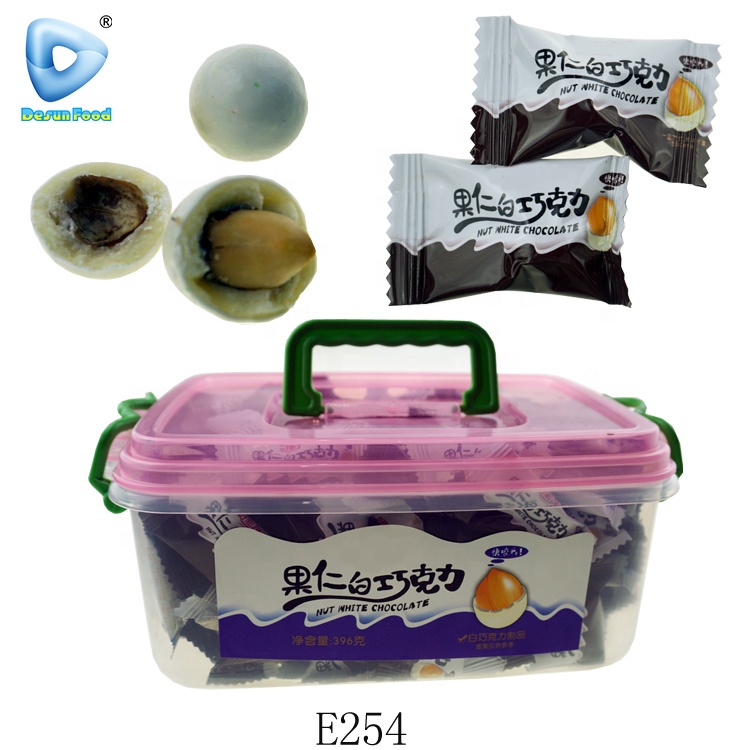 Китайский Халяль, ВКУСНЫЙ ХРУСТЯЩИЙ арахис, покрытый белым шоколадом