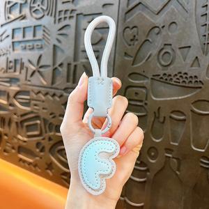 Llaveros de Cuero con Letras del Alfabeto Inglés (26 Letras), Precio de Fábrica, Llavero para Mochila, DIY, Cuerda de Nailon Colorida, Letras Iniciales - Product Image 6