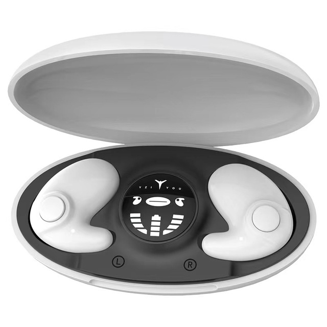 Original Hot Selling Super Slim Led Display Bass Sound in Ear Sleep Use Wireless Earbuds