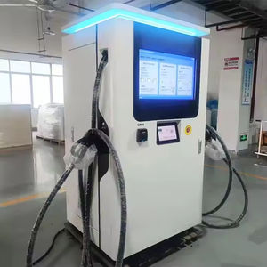 Nueva Estación de Carga para Vehículos Eléctricos con Batería Integrada de 120kW, Cargador Rápido DC, GBT CCS1 CCS2, 2 Conectores, Compatible con Energía Solar, Preparado para V2G - Product Image 1