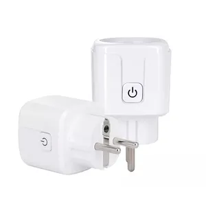 16A 4g lte wifi gateway EU/FR type wireless smart plug socket electrical outlet with A mazon cloud remote control