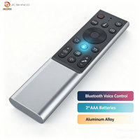 Control Remoto Universal de Aleación de Aluminio RF para TV y Proyector con Código de Aprendizaje, Automatización del Hogar, Alcance de 10m
