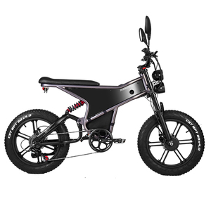 Bicicleta Eléctrica de Montaña RANDRIDE DM711 de Aleación de Aluminio, 20 Pulgadas, Batería de Litio, Doble Suspensión, para Uso en Exteriores - Product Image 4